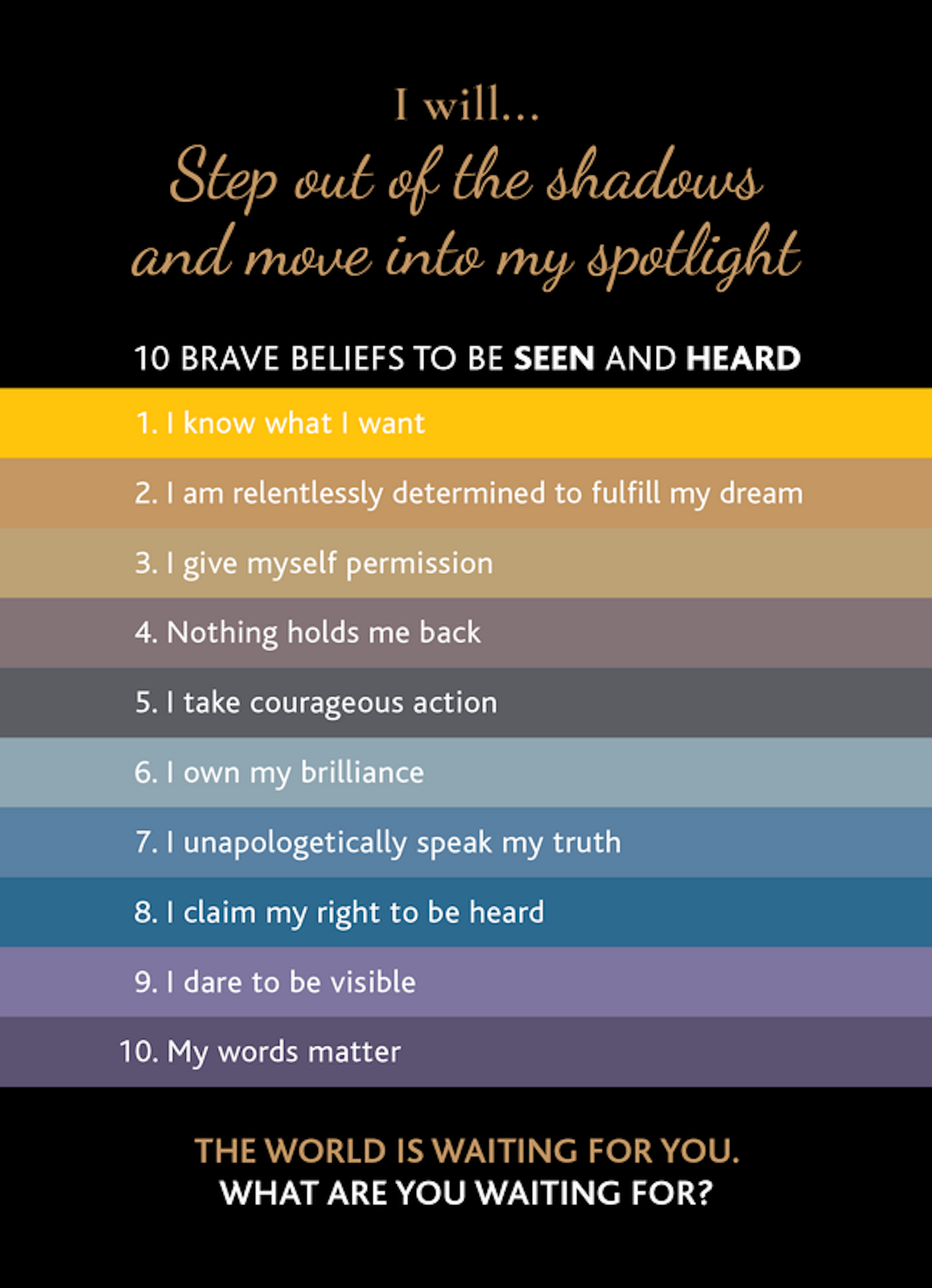 10 brave beliefs ecard